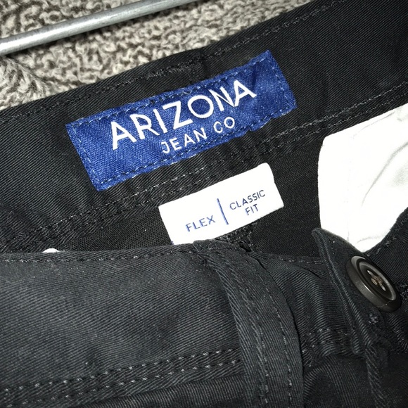 nwt black arizona chino shorts - Picture 3 of 4